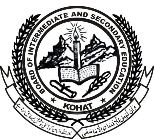 BISE Kohat SSC Supplementary Examination Datesheet 2019 BISE Kohat SSC Supplementary Examination Datesheet 2019