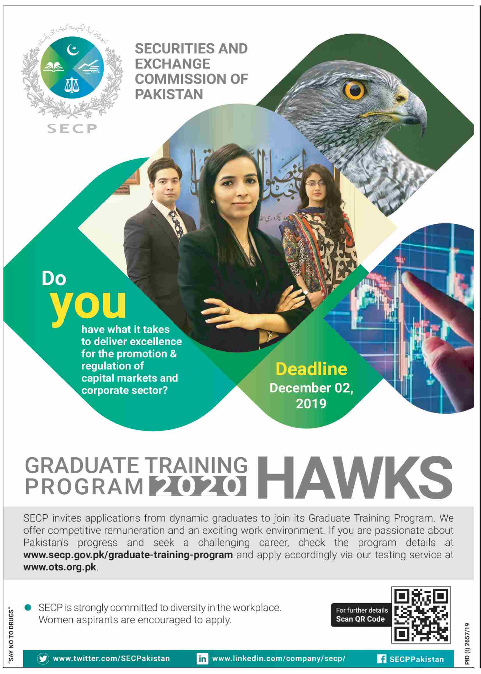 Securities & Exchange Commission of Pakistan Admission 2019 Securities & Exchange Commission of Pakistan Admission 2019