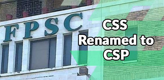 Cabinet Committee Approved Renaming of CSS to CSP