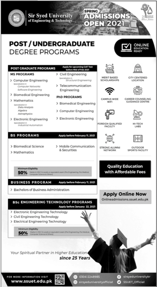 sir-syed-university-post-undergraduate-degree-programs-result-pk