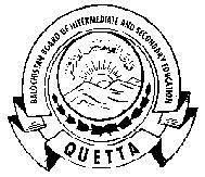 BISE Quetta SSC Supplementary Exams 2021 Roll No Slips