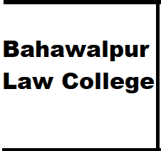 Bahawalpur Law College Admissions 2022