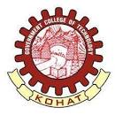 Government College of Technology Kohat DAE Admission 2022 23