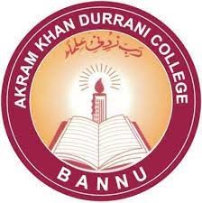 Akram Khan Durani College Bannu Admission Open From Nursery to 9th 2023 2024 Akram Khan Durani College Bannu Admission Open From Nursery to 9th 2023 2024