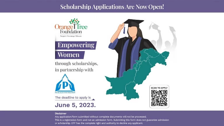 Orange Tree Foundation Female University Students Scholarship 2023