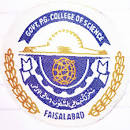 Govt Graduate College of Sciences Faisalabad Admission Session 2023 2025