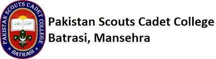 PSCC Pakistan Scout Cadet College in Batrasi, Mansehra Admission 2023