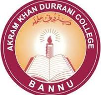 Akram Khan Durrani College Bannu Nursery to 9th Admission 2024 Akram Khan Durrani College Bannu Nursery to 9th Admission 2024
