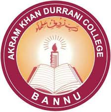 Akran Khan Durrani College Bannu 1st Year Admissions 2024 Akran Khan Durrani College Bannu 1st Year Admissions 2024