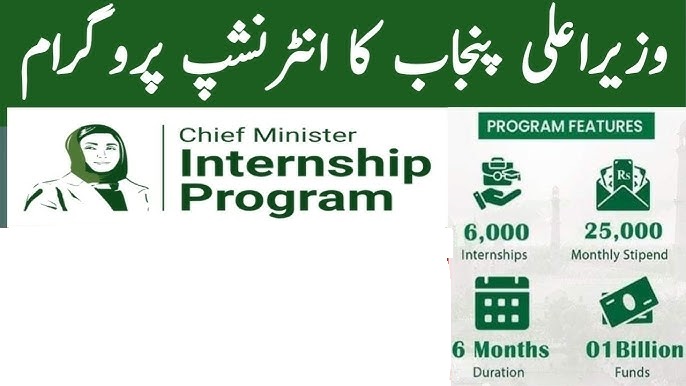 CM Punjab Internship Program 2024 for Graduates