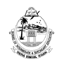 BISE DI Khan 12th Class Roll No Slips 2025 BISE DI Khan 12th Class Roll No Slips 2025