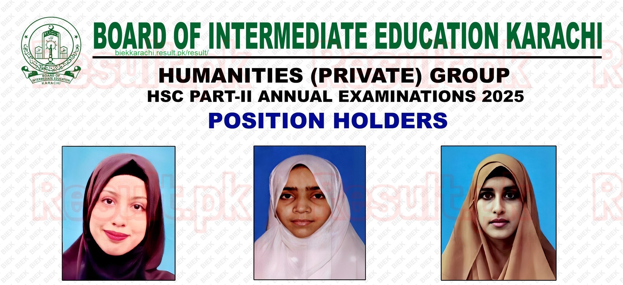 BIEK Inter Humanities Private Group Position Holders 2025 Announced BIEK Inter Humanities Private Group Position Holders 2025 Announced