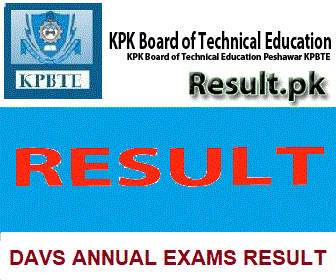 KPBTE DAVS Annual Exams Result 2025 Announced KPBTE DAVS Annual Exams Result 2025 Announced