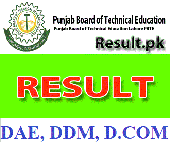 PBTE Announces DAE DDM D.Com Annual Result 2025