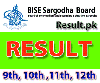 BISE Sargodha 10th Class 2nd Annual Exams Result 2025 BISE Sargodha 10th Class 2nd Annual Exams Result 2025