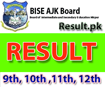 9th Class Supplementary Result 2025 AJK Board – Online Result & Gazette PDF