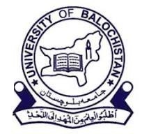 University of Balochistan Announces Admission Schedule for Spring 2026