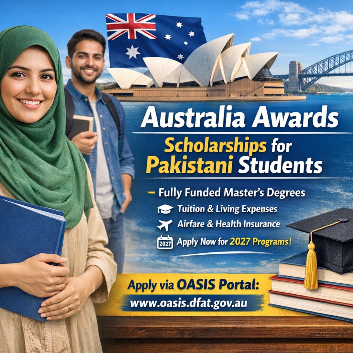 Fully Funded Australia Awards 2027 for Pakistani Students