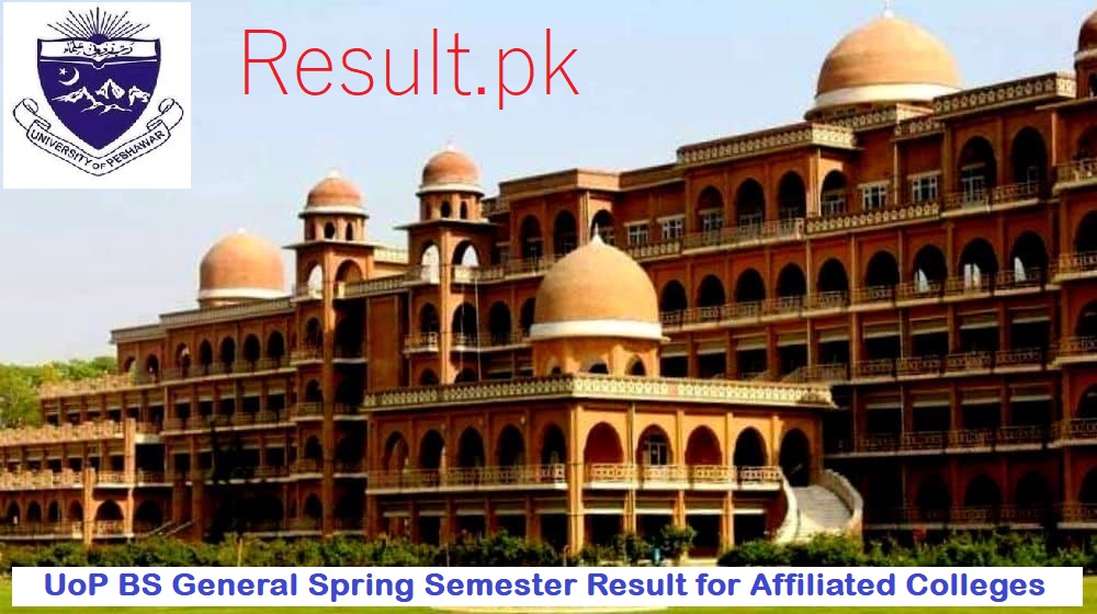 UoP BS General Spring Semester Result for Affiliated Colleges
