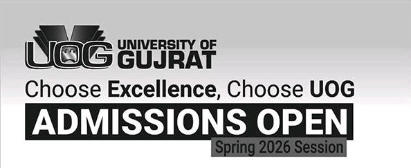 UOG Admissions 2026 Open for B.Arch Program