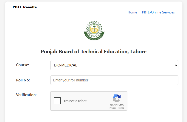 PBTE Bio-Medical & DOM 1st Annual Exams 2025 Results Announced