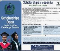 HEC US-Pakistan Knowledge Corridor PhD Admissions 2026