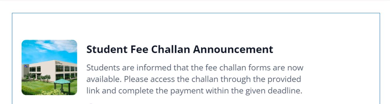 IST Fee Chalan Notice 2026 Released for All Students