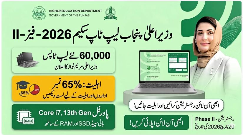 Punjab CM Laptop Scheme 2026 Phase 2 Registration Update