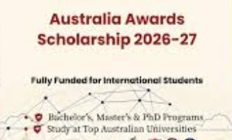 Australia Awards Scholarships 2026 for International Students