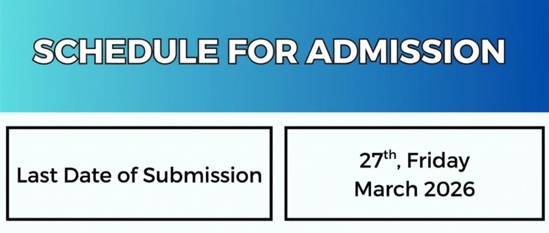 SZABUL Admission Schedule for March & April 2026 Released
