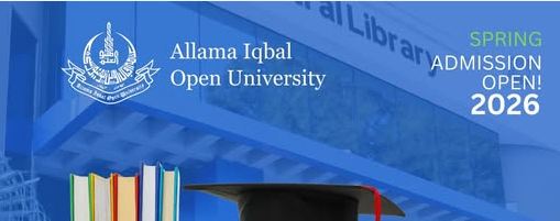 AIOU Spring 2026 Admissions Now Open for Multiple Programs