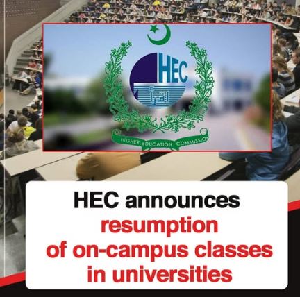 HEC Orders Resumption of Physical Classes Nationwide