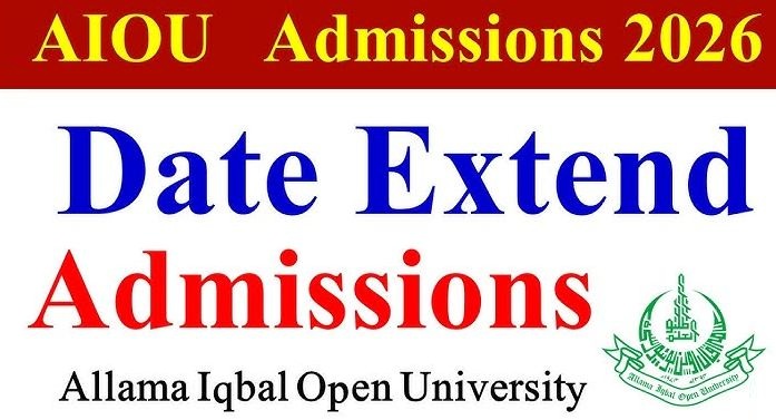AIOU Extends Spring 2026 Admission Deadline