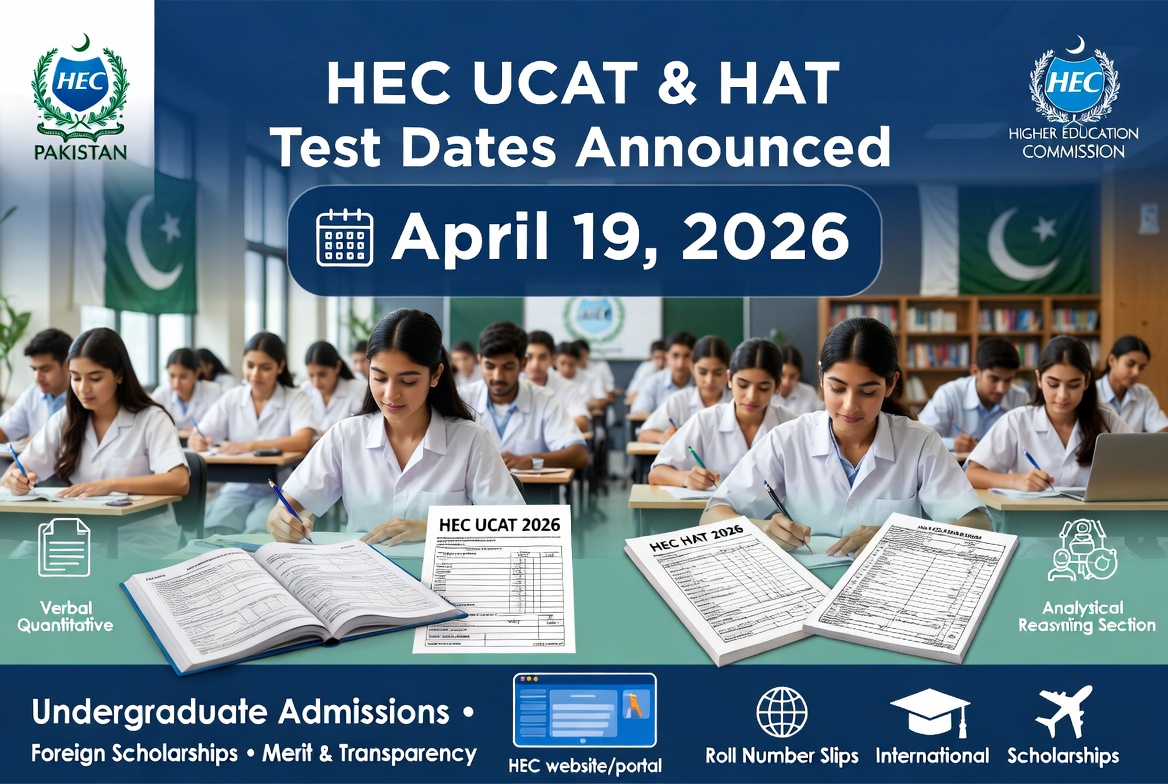 HEC Announces UCAT And HAT Test Schedule