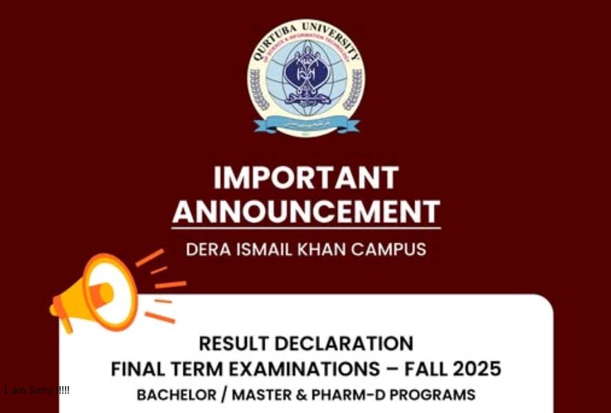 QUSIT Result 2026 for Dera Ismail Khan Campus Released