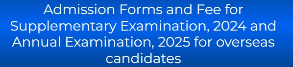 Punjab University Overseas Exam Form Extension 2026