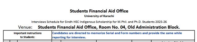 Sindh HEC Indigenous Scholarship 2026 for MS and PhD