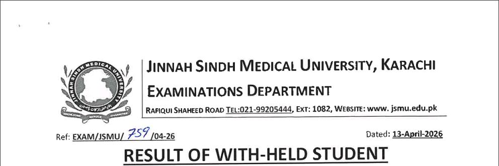 JSMU Result 2026 for UG & PG Exams Released