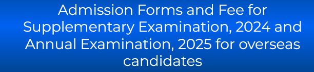 PU Overseas Exam Admission Deadline Extended 2026