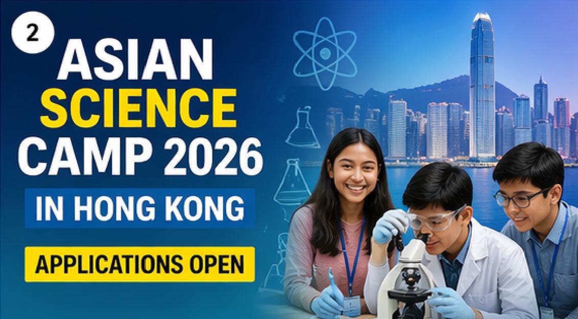 ASC 2026 Science Camp Hong Kong Applications Open