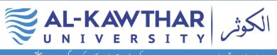 Al-Kawthar University Admissions 2026 Open for Fall