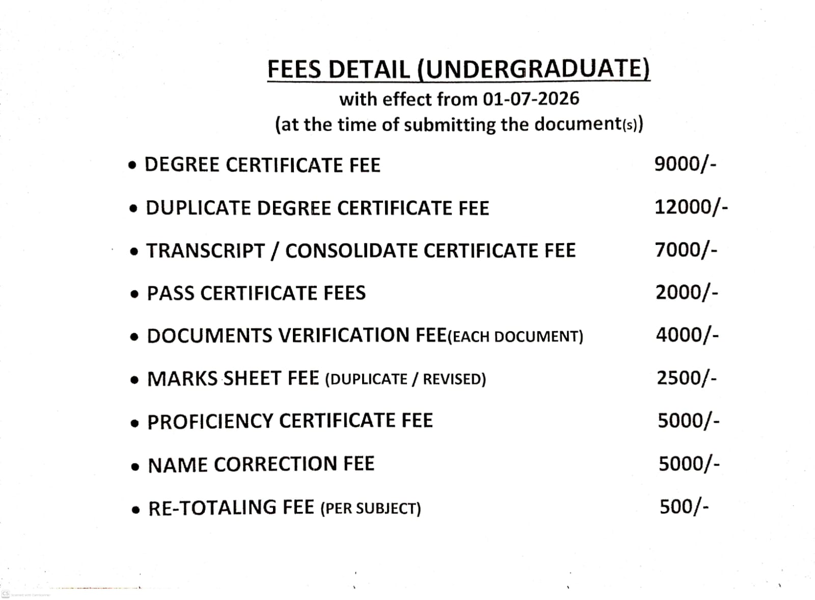 SMBBMU Fee Details 2026 Released for Undergraduate Programs SMBBMU Fee Details 2026 Released for Undergraduate Programs