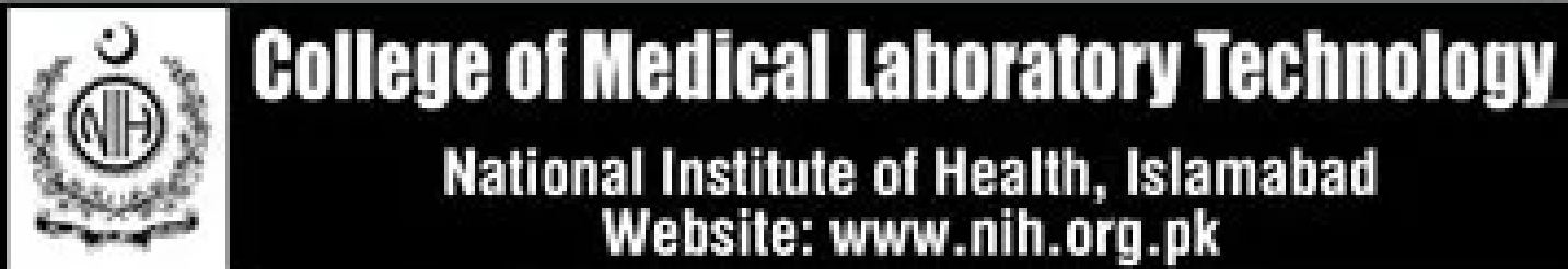 CMLT NIH Islamabad Admissions 2026
