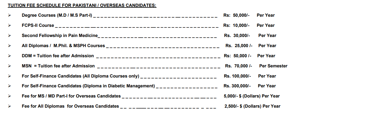 PUMHS Tution Fee Schedule 2026 Announced for Pakistani and Overseas Students PUMHS Tution Fee Schedule 2026 Announced for Pakistani and Overseas Students
