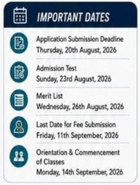 BBSU Admission Schedule 2026 Announced for Fall 2026 BBSU Admission Schedule 2026 Announced for Fall 2026