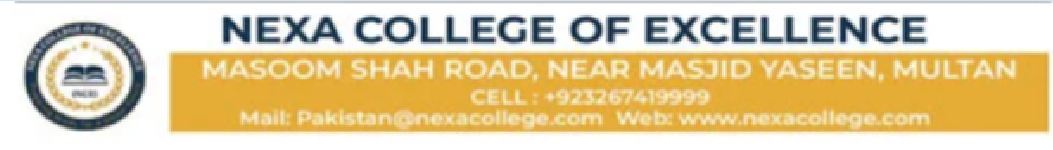 Nexa College Multan Admissions 2026 Open