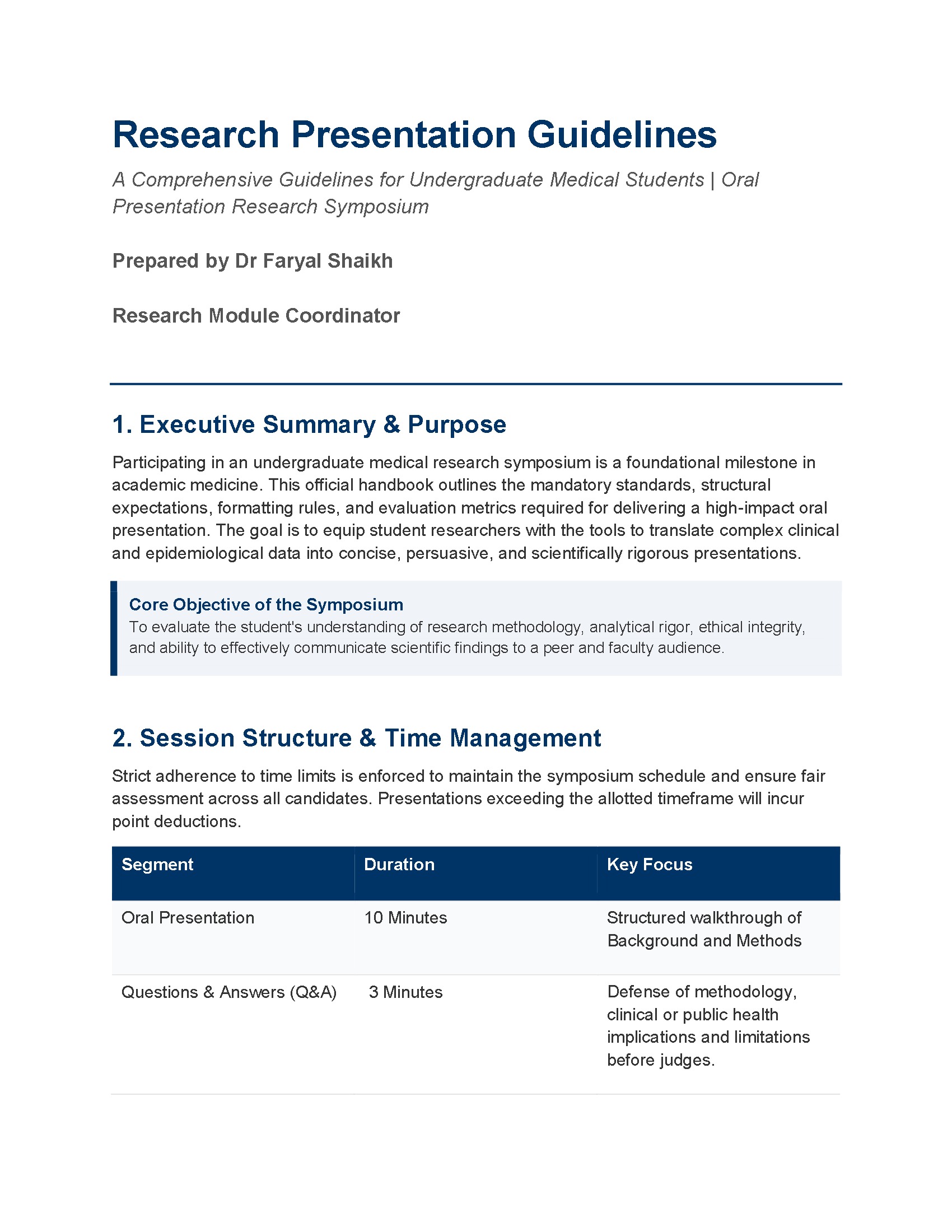JSMU Issues Research Presentation Guidelines Notice for MBBS 4th Years 2026
