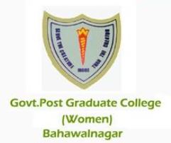 Govt Postgraduate College for Women Bahawalnagar